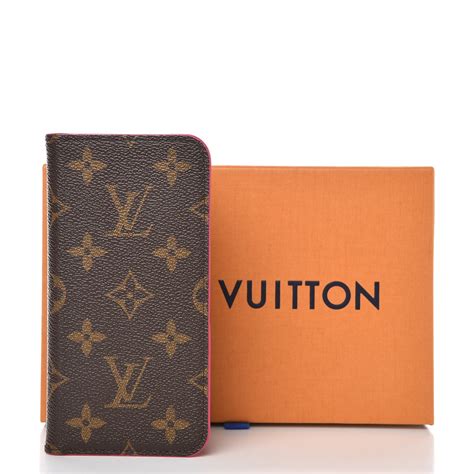 lv folio|Iphone X & XS Folio Monogram .